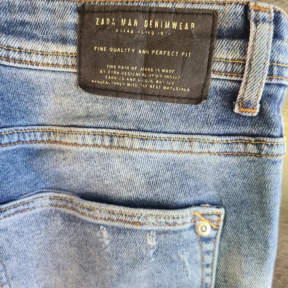 Zara men's ripped jeans - Picture 5 of 5